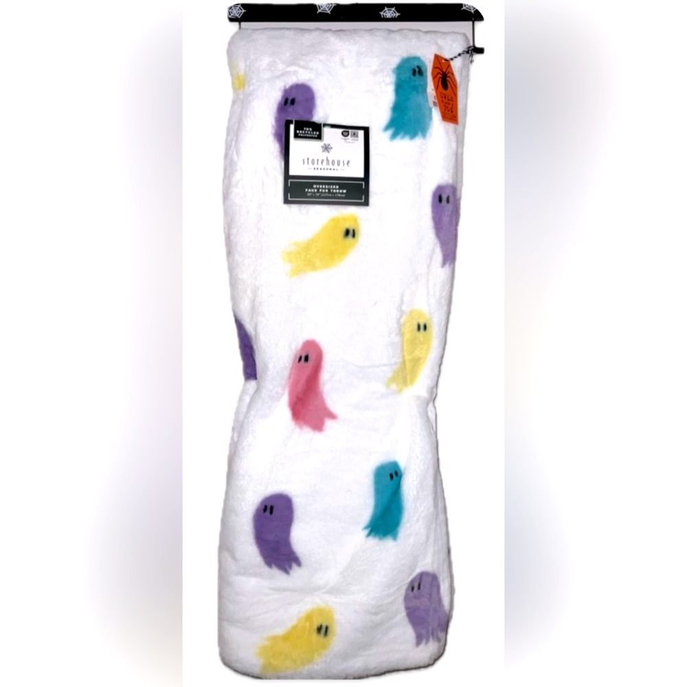 Ghost throw blanket